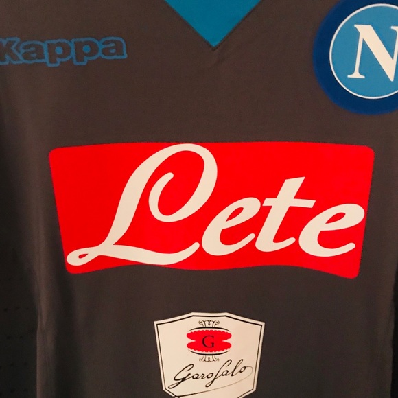 BNWT Authentic LS Kappa Napoli Away Kit - Picture 3 of 7